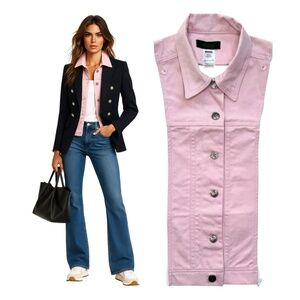 NWT Brunne Drill DICKEY Compatible with VERONICA BEARD Blazer Jacket 00 to 6